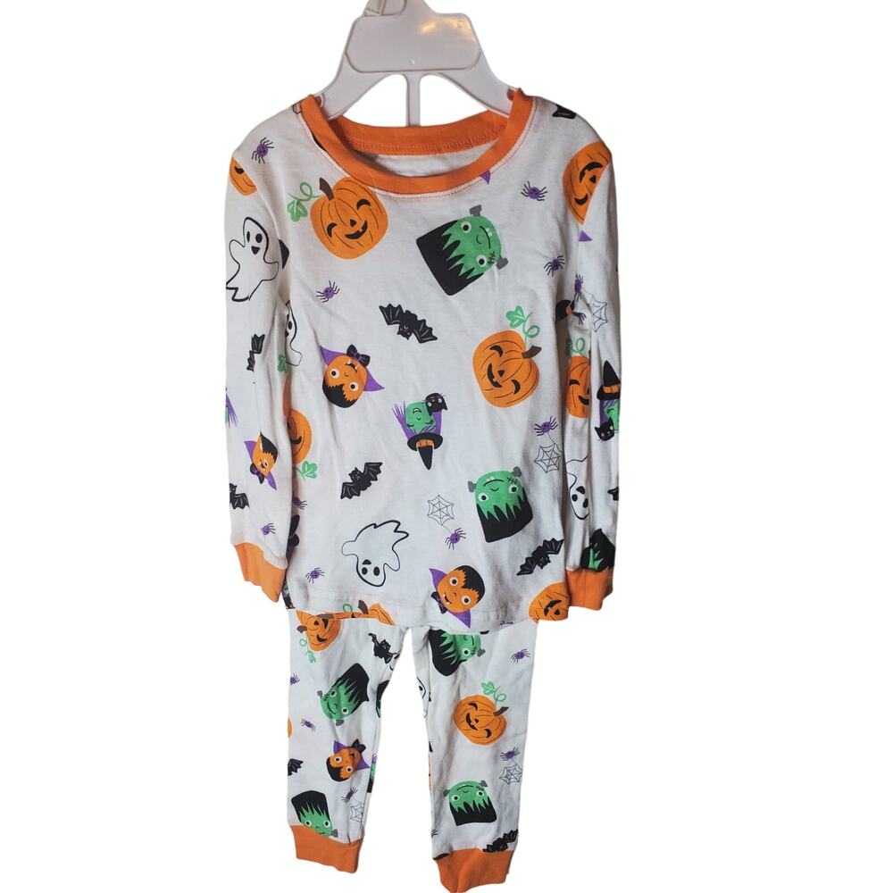 Tommy Bahama 2T Two Piece Halloween Frankenstein Pajama Set, NWT